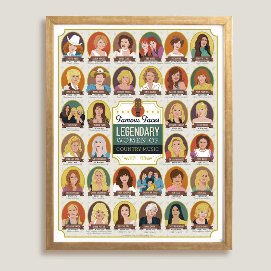 Mujeres legendarias de la música country
