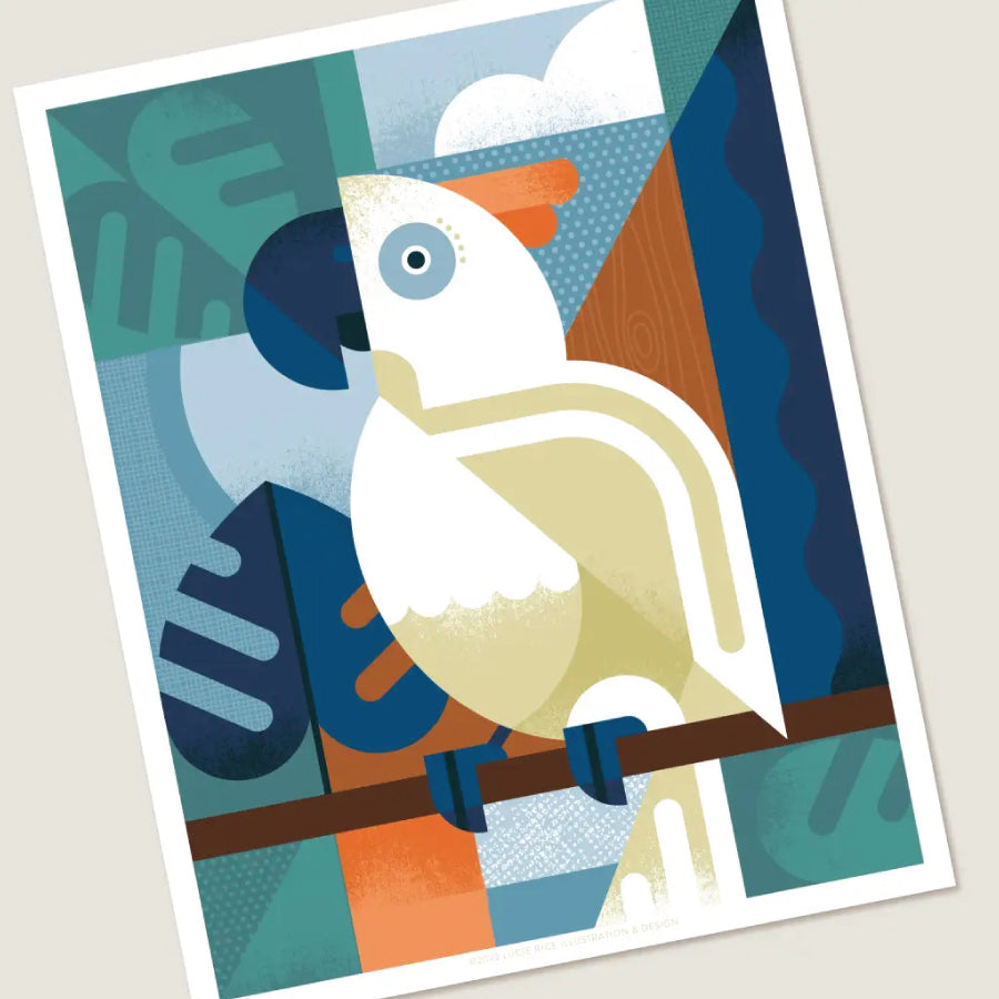 Mid Century Parrot
