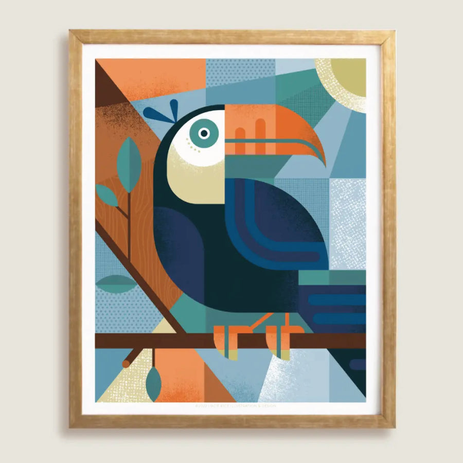 Mid Century Toucan