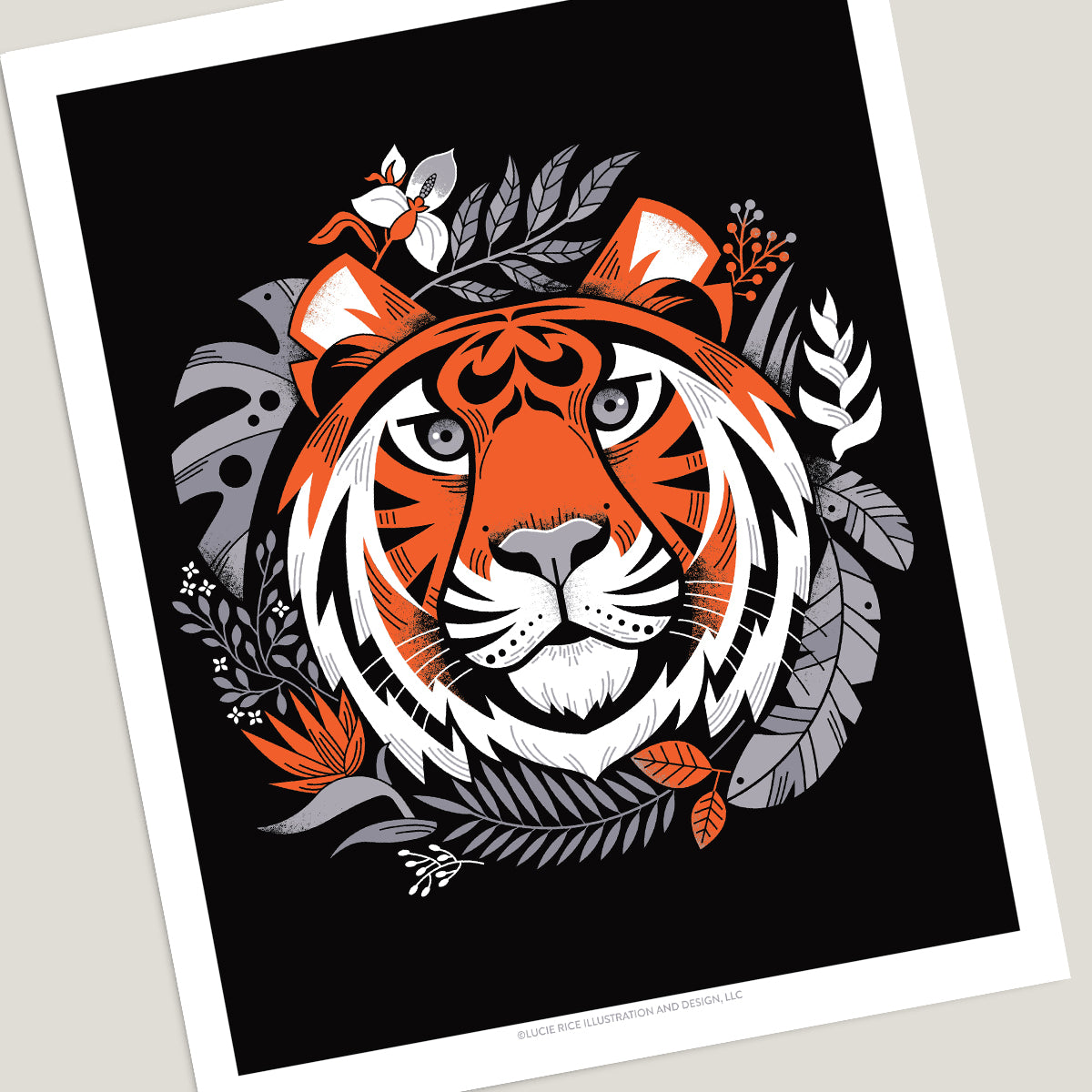Bengal Tiger Face