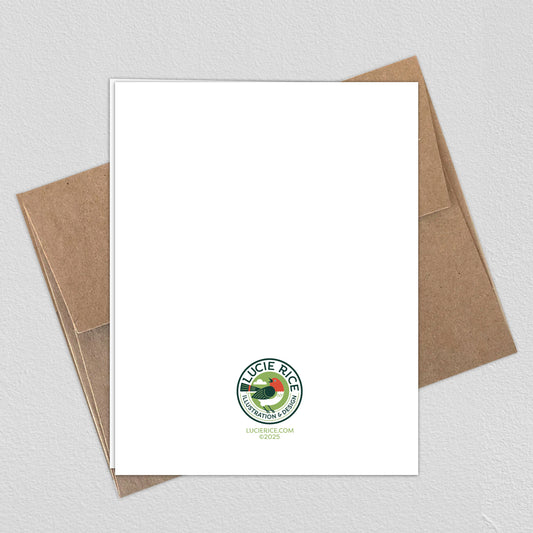 Indiana Peony Card