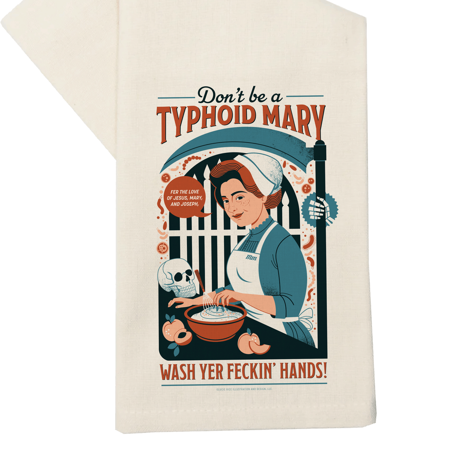 Typhoid Mary Hand/Dish Towel